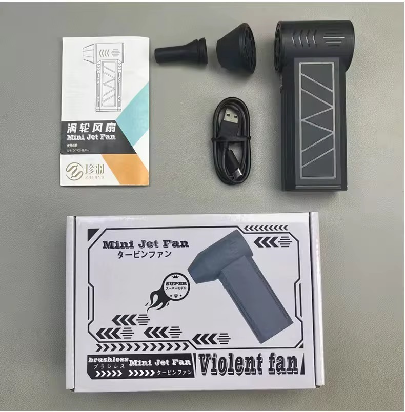 imgi_36_70c818 مینی جت فن شارژی اورجینال Violent مدل ZY7400 | دمنده پرقدرت و چندکاره - تصویر 1