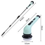 براش شست و شو 9 کاره اورجینال مدل JY-6010 شارژی 25 وات - تصویر 5