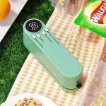 دستگاه وکیوم و پرس خانگی شارژی مدل SJT-818 | وکیوم سیلر چندکاره مواد غذایی - تصویر 4